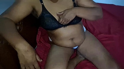 Asian Maid after home work