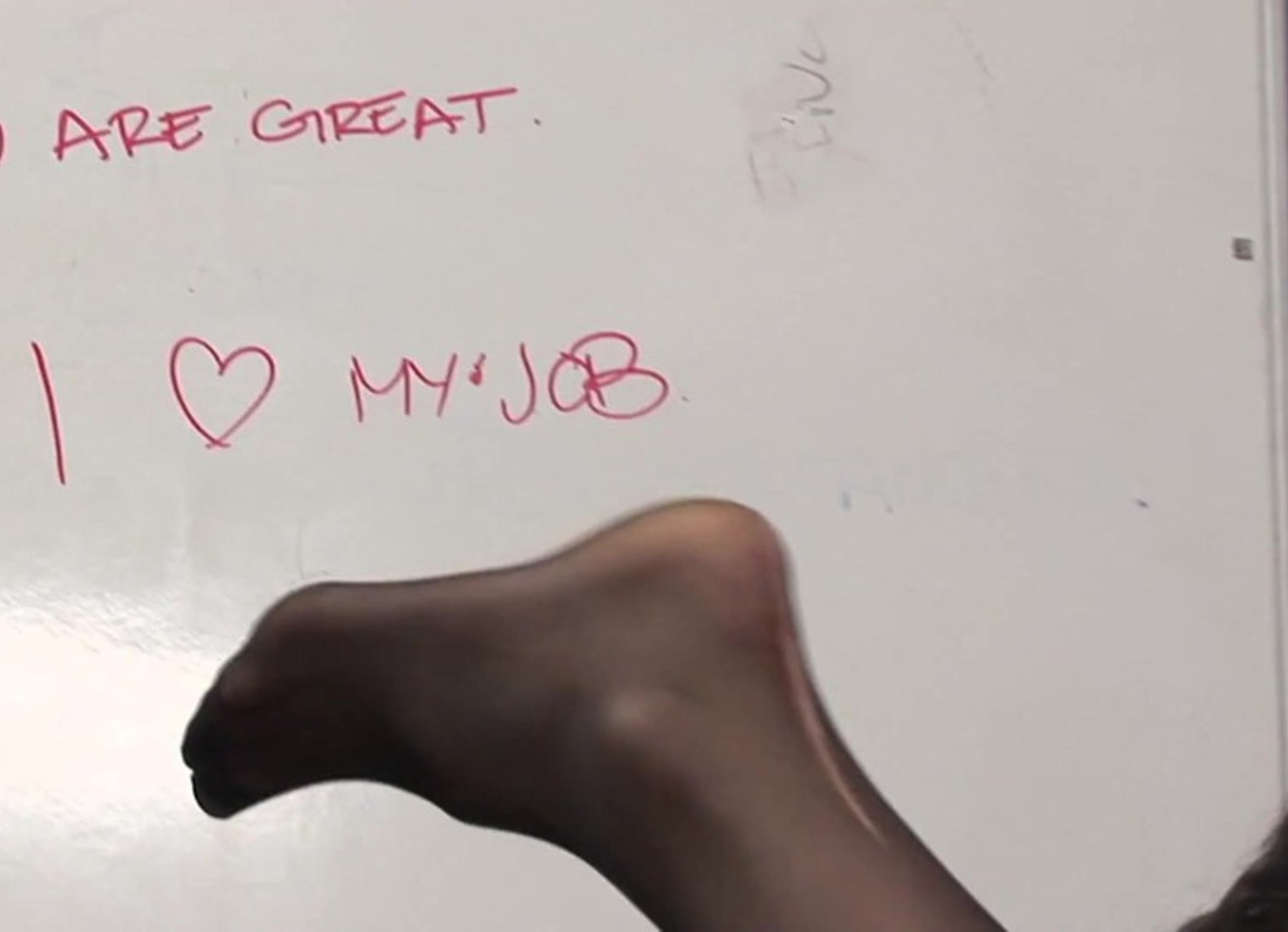 Sasha Rose Drains His Dick After An Office Quickie