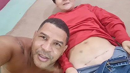 100 anal com a sapatona recem-parida