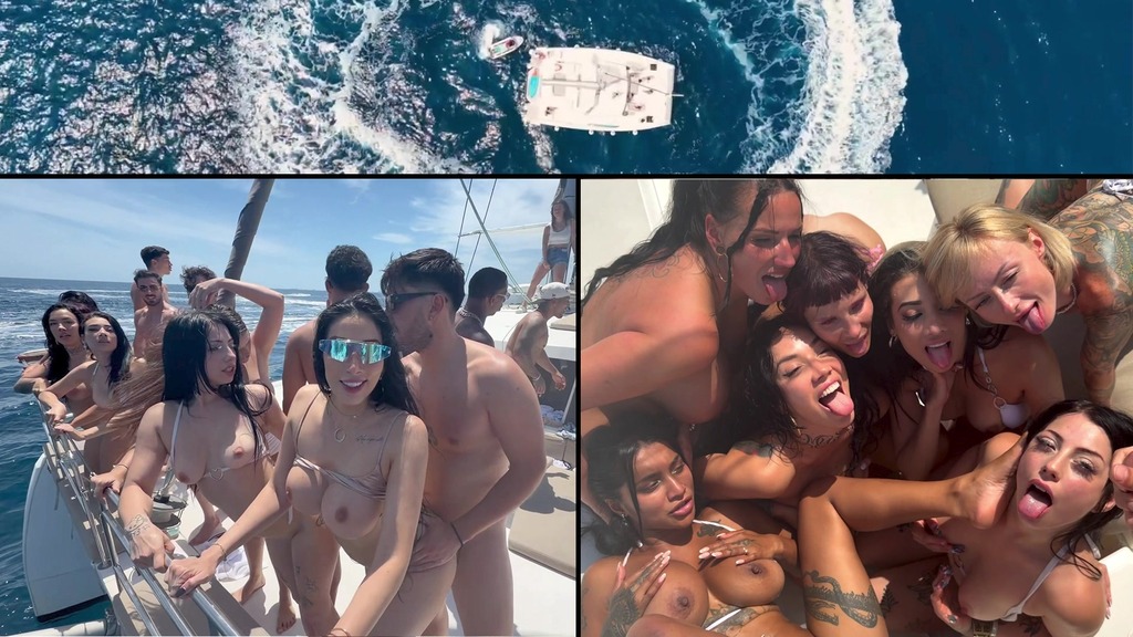 the yatch of desire - wild orgy in the middle of nowhere