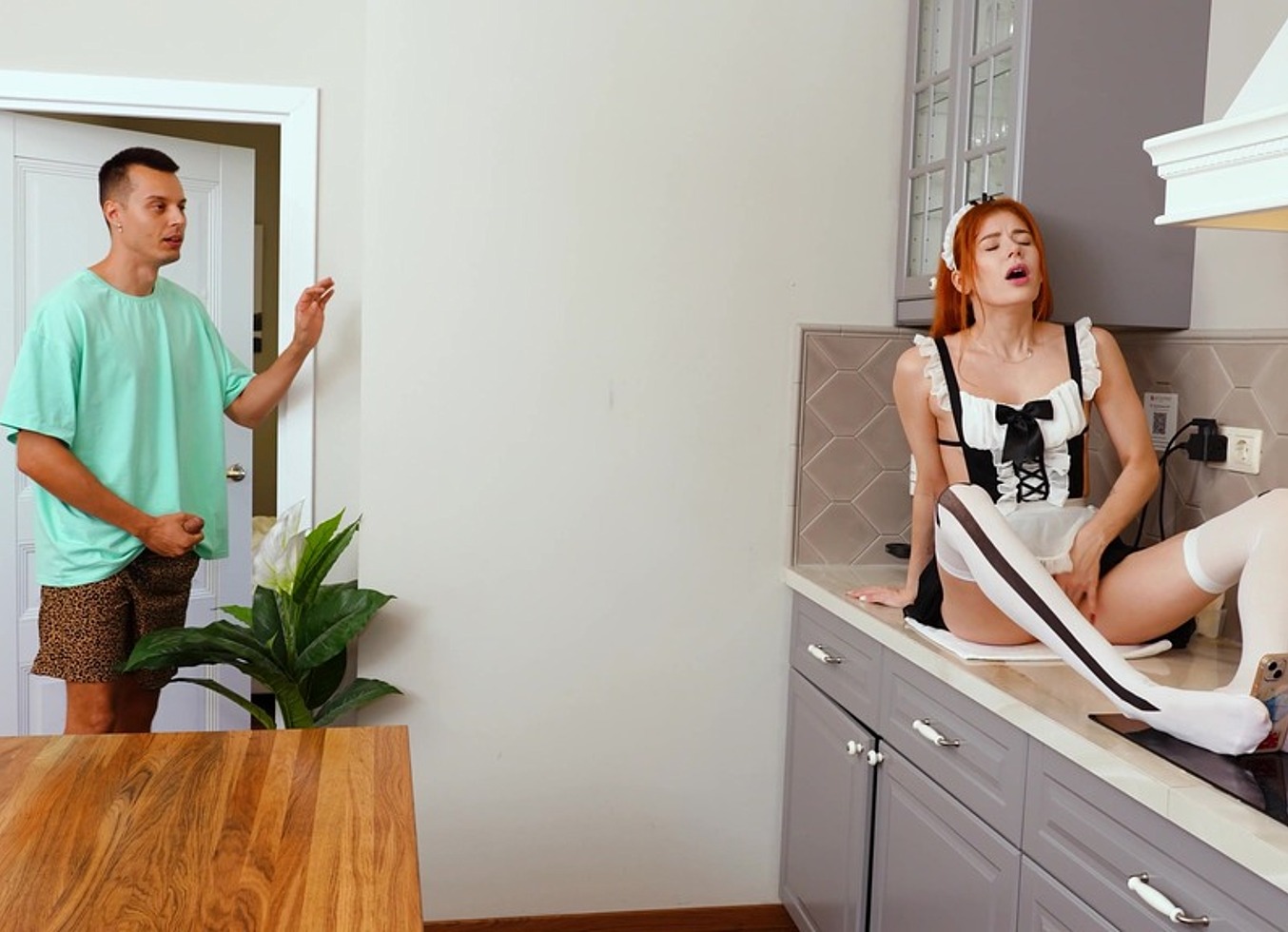 Caught Step-Sis Film Herself Masturbating And Persuaded Into Sex