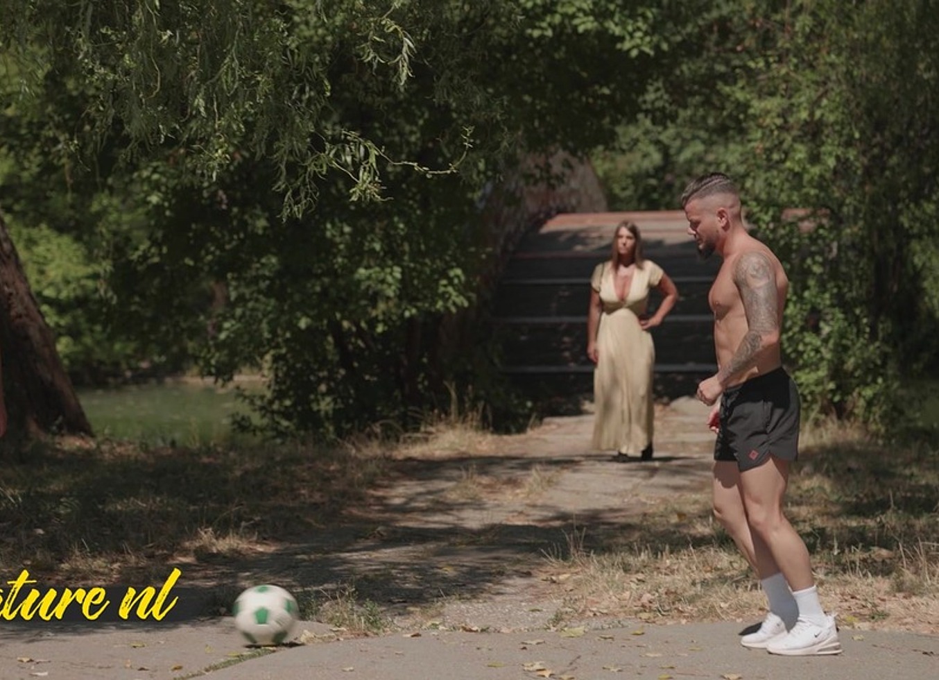 Hot MILF With Huge Tits Takes On The Soccer Team