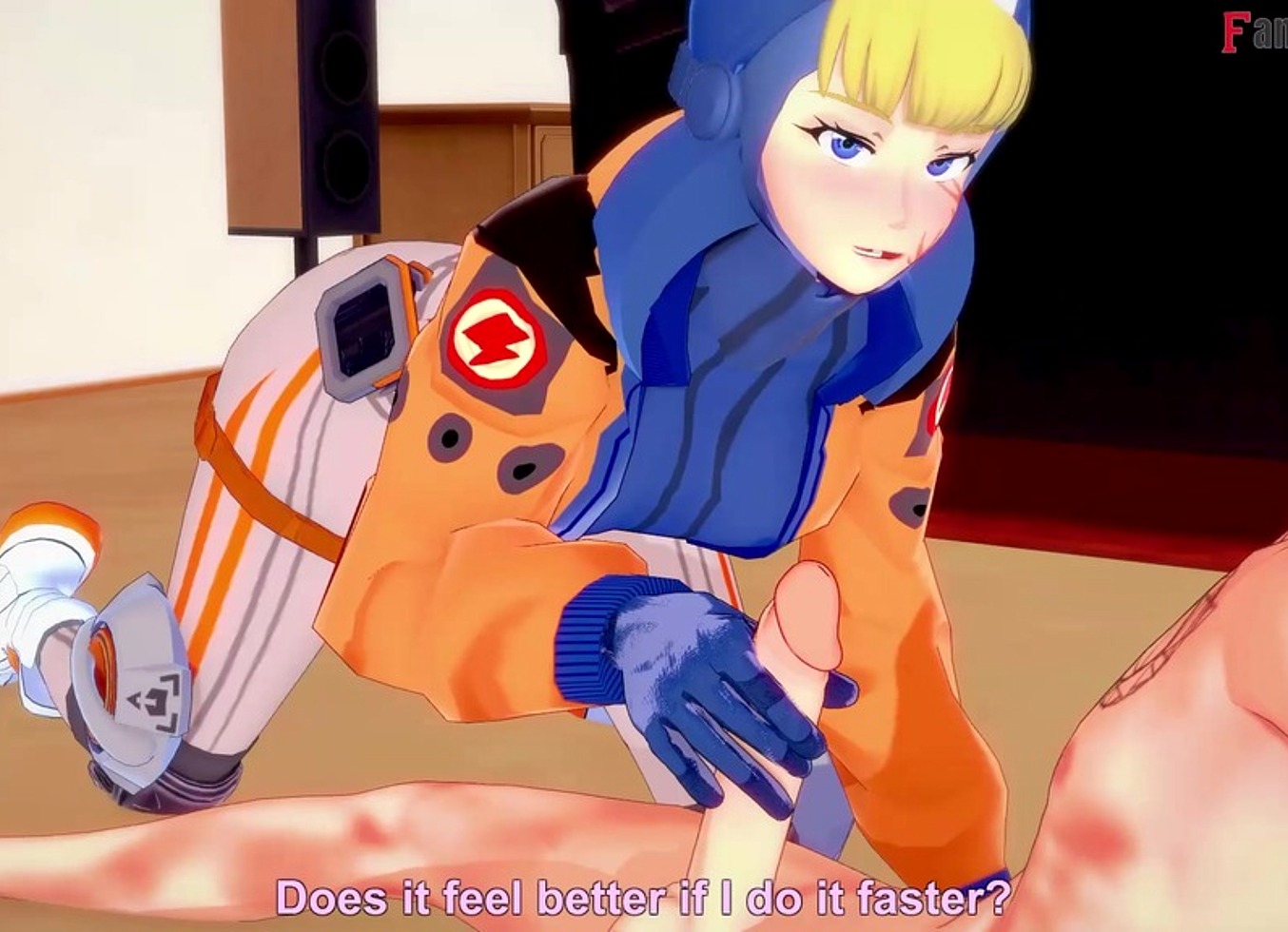 Wattson Having Sex | Red | Apex Legends | Full & POV On Sheer & Ptrn: Fantasyking3