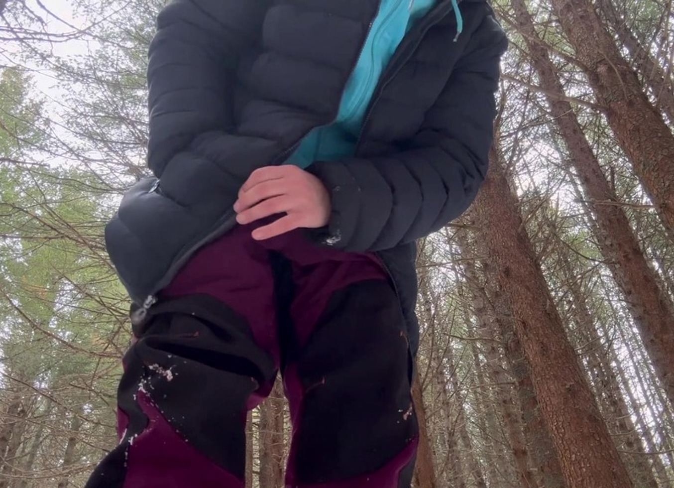 Three Days At The Mountains - Pissing, Ice Play And Dildo Fuck