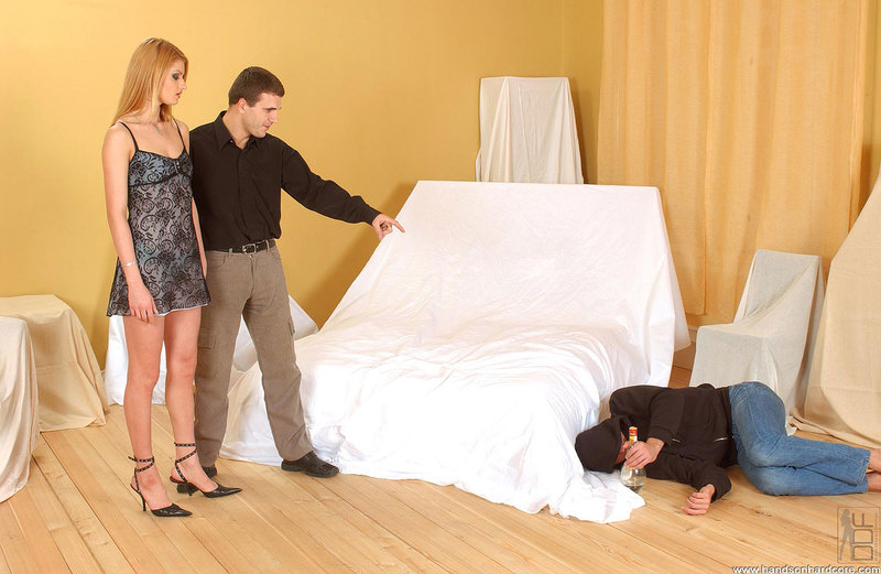 Sultry cutie gets double teamed #1