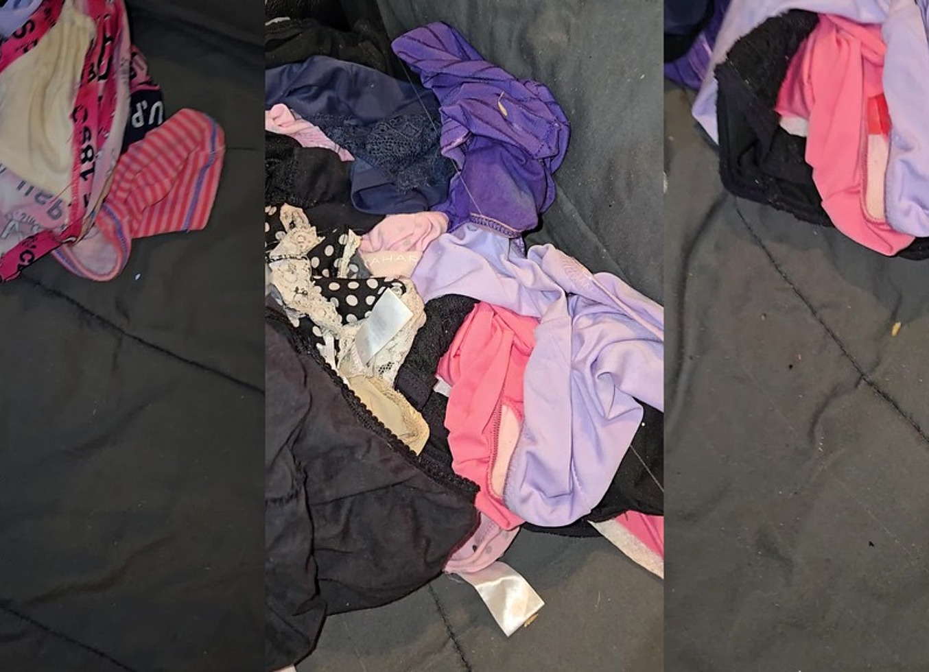 Found A Bag Of Dirty Panties In Our Neighbor Garbage Can