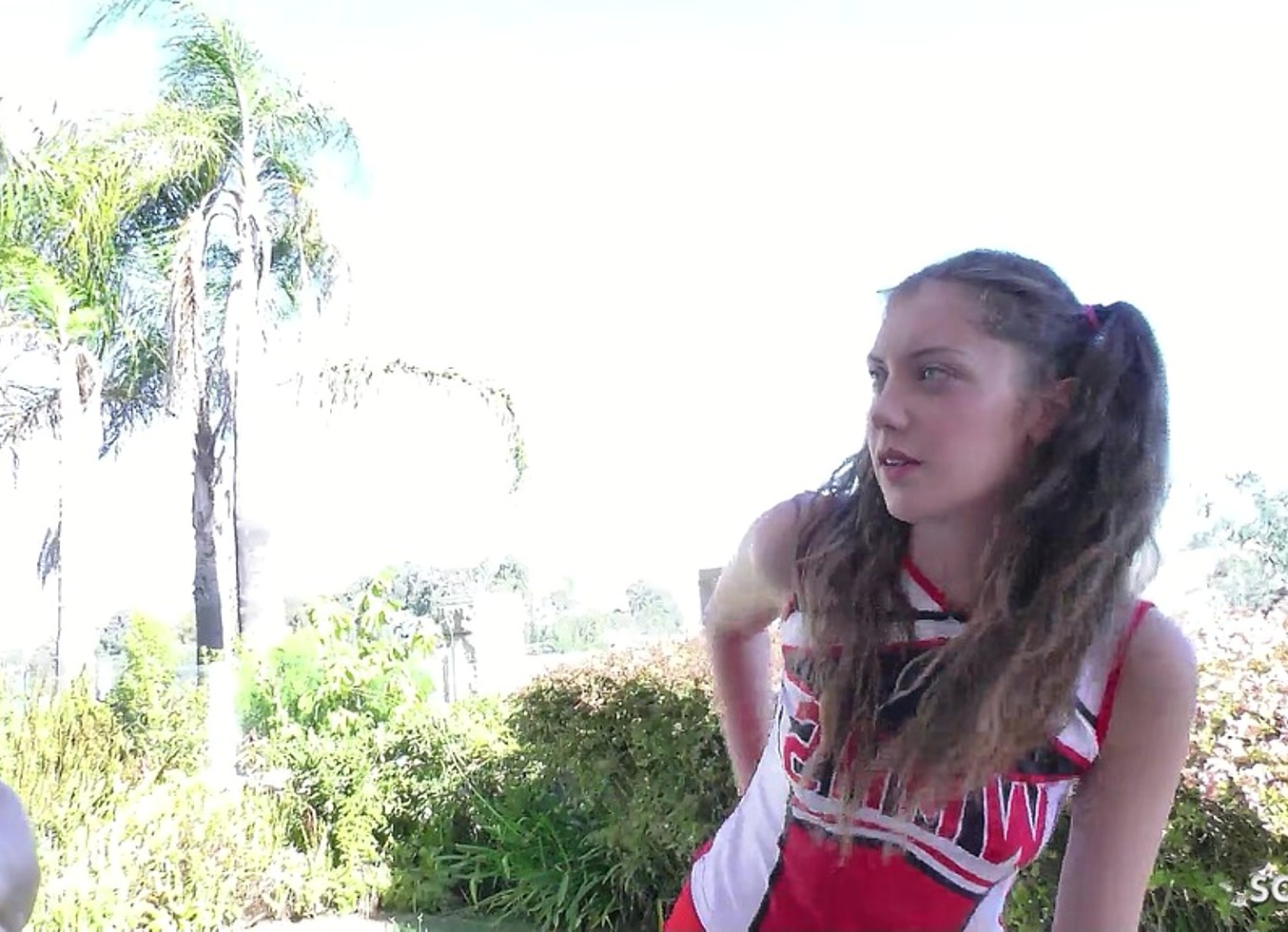 Petite Cheerleader Teen Elena Koshka Tricked Her Older Coach To Fuck When Home Alone