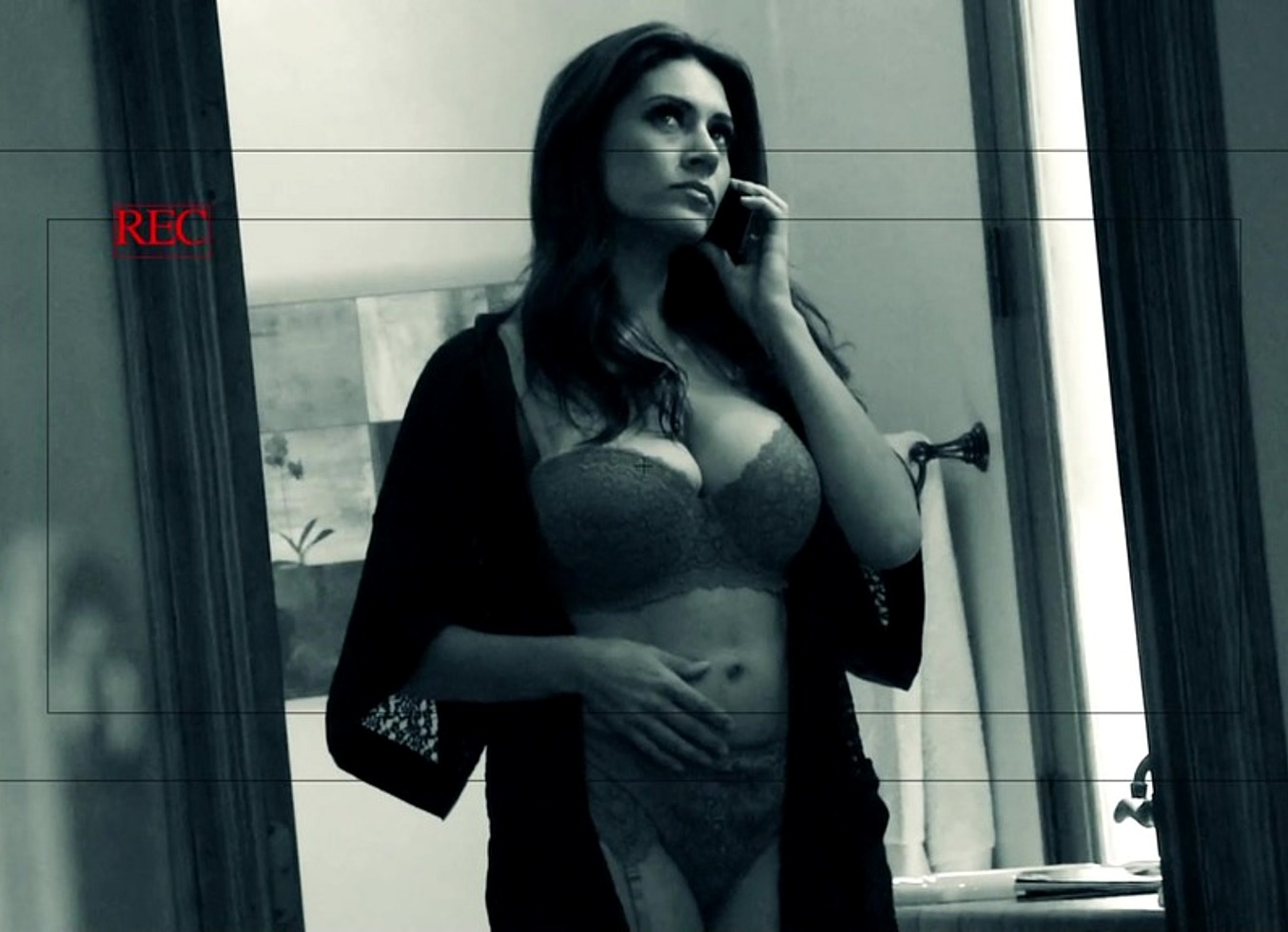 Raylene Is A Busty Latina In Lingerie Who Gets Laid And Sprayed With Cum