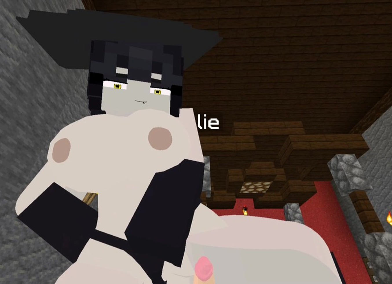 The Jenny Mod Minecraft Lady Dimitrescu And She Is Horny And Wants Her Good Boy To Satisfy Her