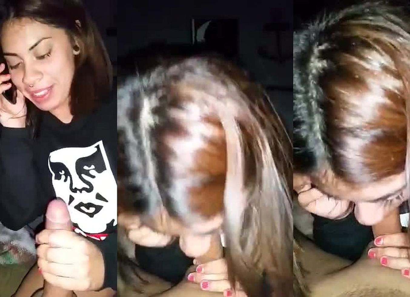 Estoy En Medio De Una Mamada Dice La Puta