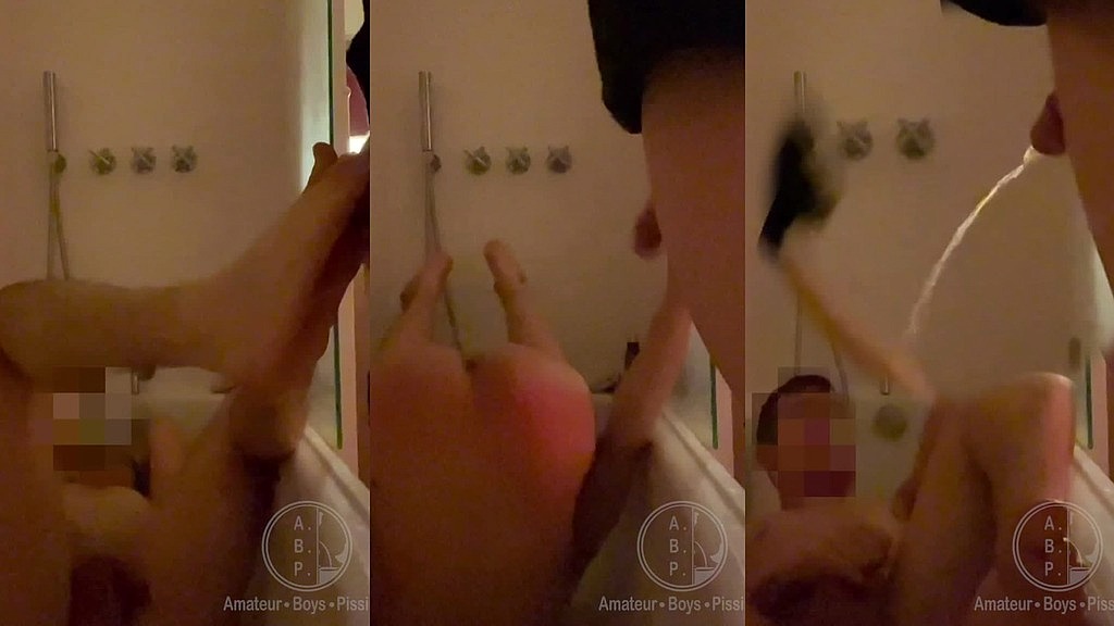 dared to pee on my naked roommate who gets hard (Biflatmate, Shyflatmate) dared to pee on my naked roommate who gets hard (Biflatmate, Shyflatmate)