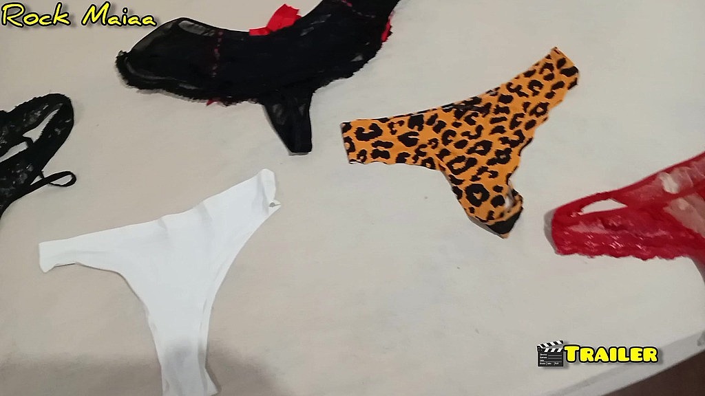 cuckold shows off his wife trying on and showing off in panties (Silvaass) cuckold shows off his wife trying on and showing off in panties (Silvaass)