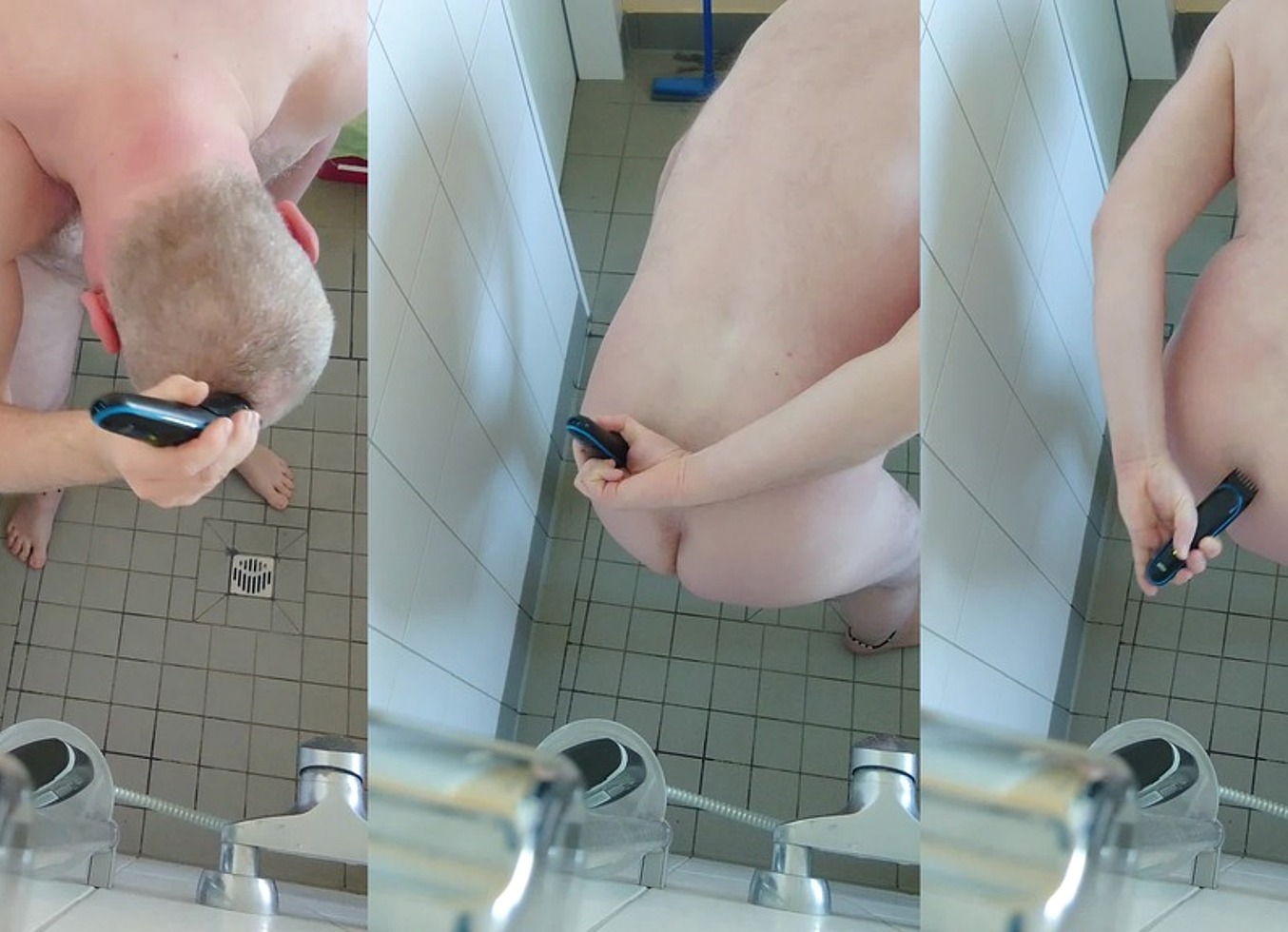 Rasur In Der Dusche