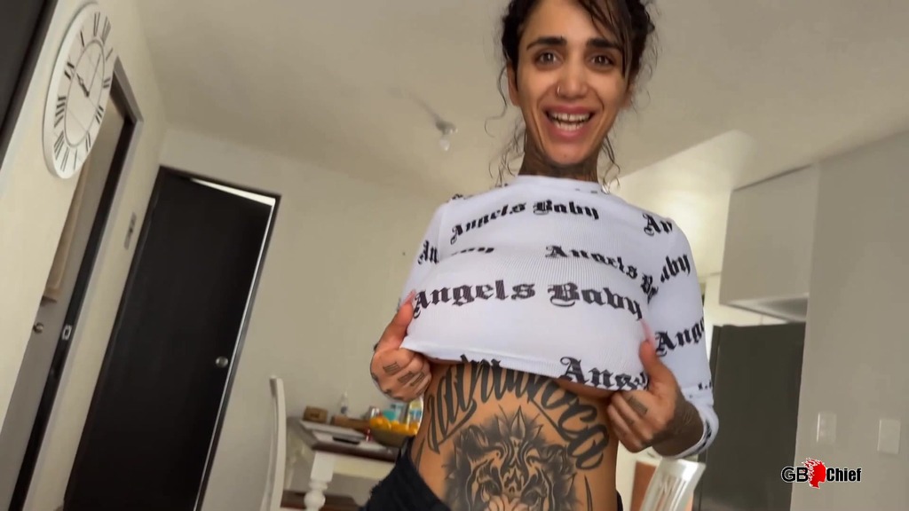 girlfriend offers all the holes anal creampie bareback slut girl huge tits