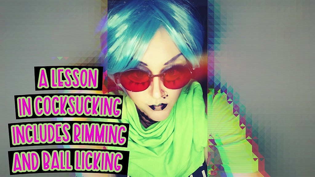 a lesson in cocksucking includes rimming and ball licking (GoddessLana, Sissychrisellis) a lesson in cocksucking includes rimming and ball licking (GoddessLana, Sissychrisellis)