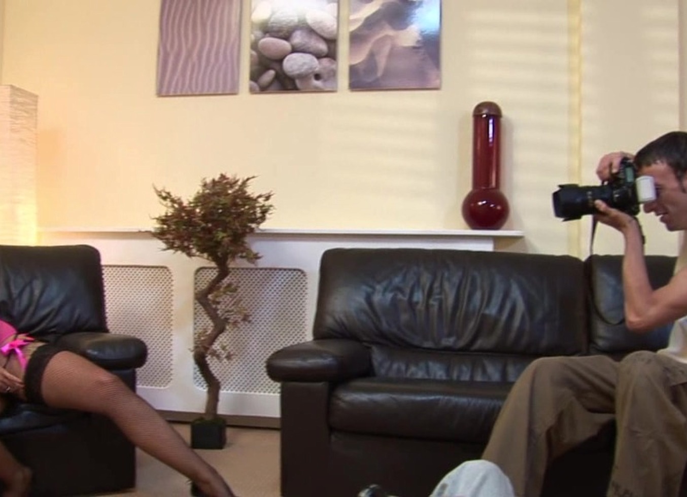 Tiffany Kingston Has Some Fun In The Studio During This Threesome Fuck