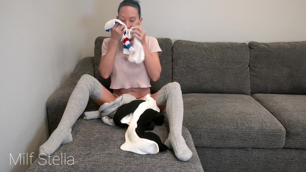 sock fetish e02 milf sock masturbation session