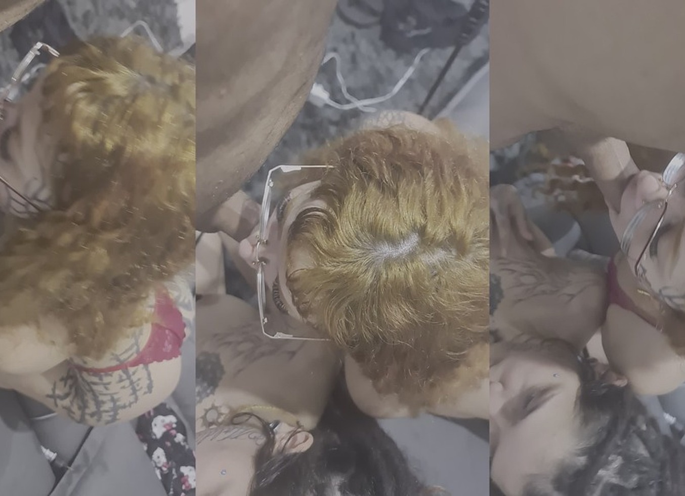 Duas Lesbicas Safadas Fazendo Garganta Profunda Ate Levar Leitada