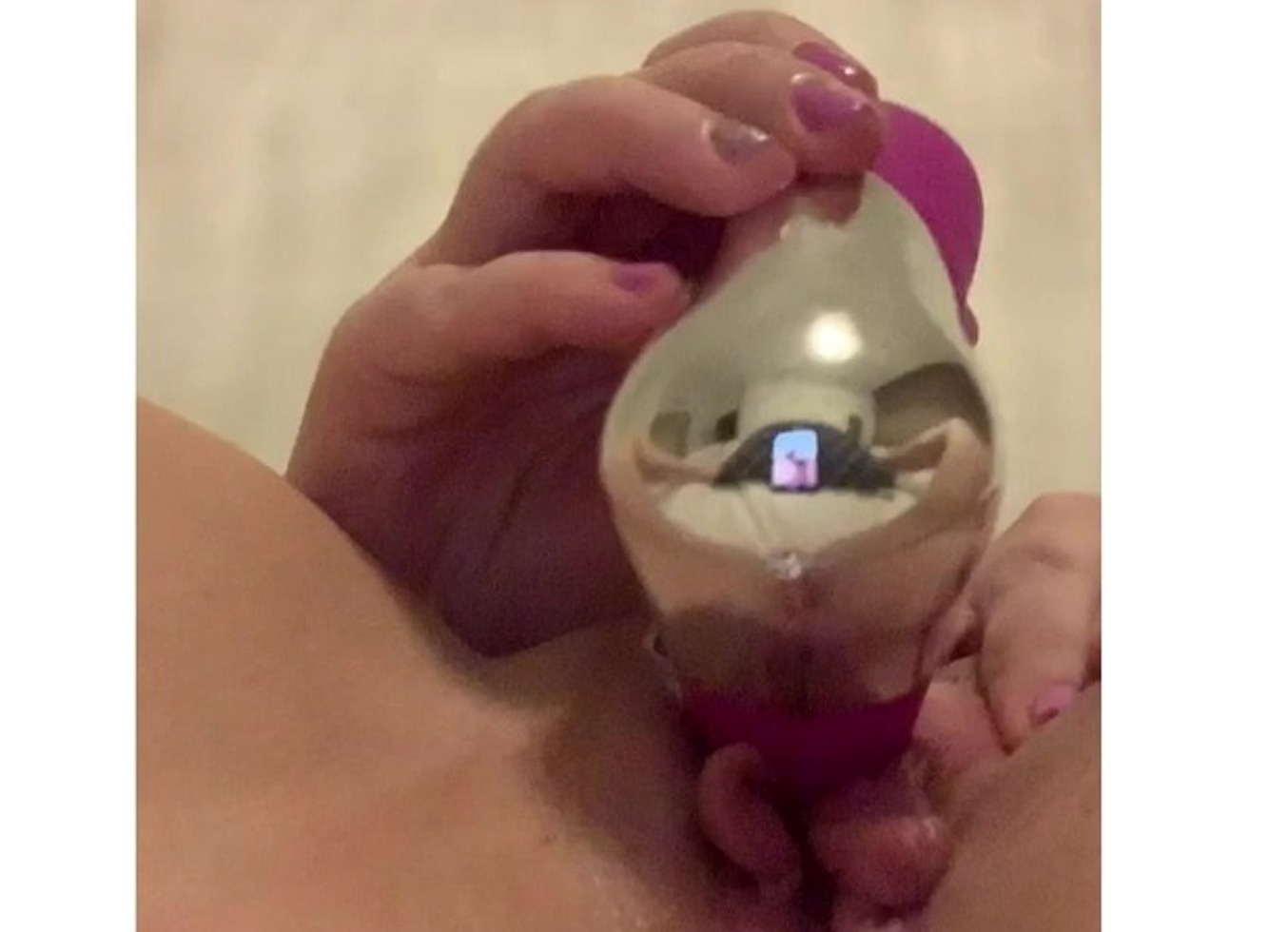 Real High End Escort Model Masturbating - Double Penetration With Vibrators & Lovense Lush & Dildo