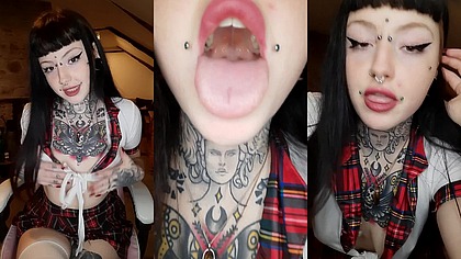 GIANTESS Our assignment is based on the human digestive system, you are my partner for the project!