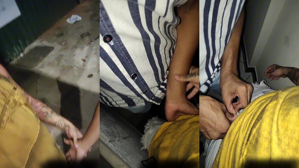 ele aceitou o desafio na rua (Jonathan Massagista, Negro Passivo) ele aceitou o desafio na rua (Jonathan Massagista, Negro Passivo)
