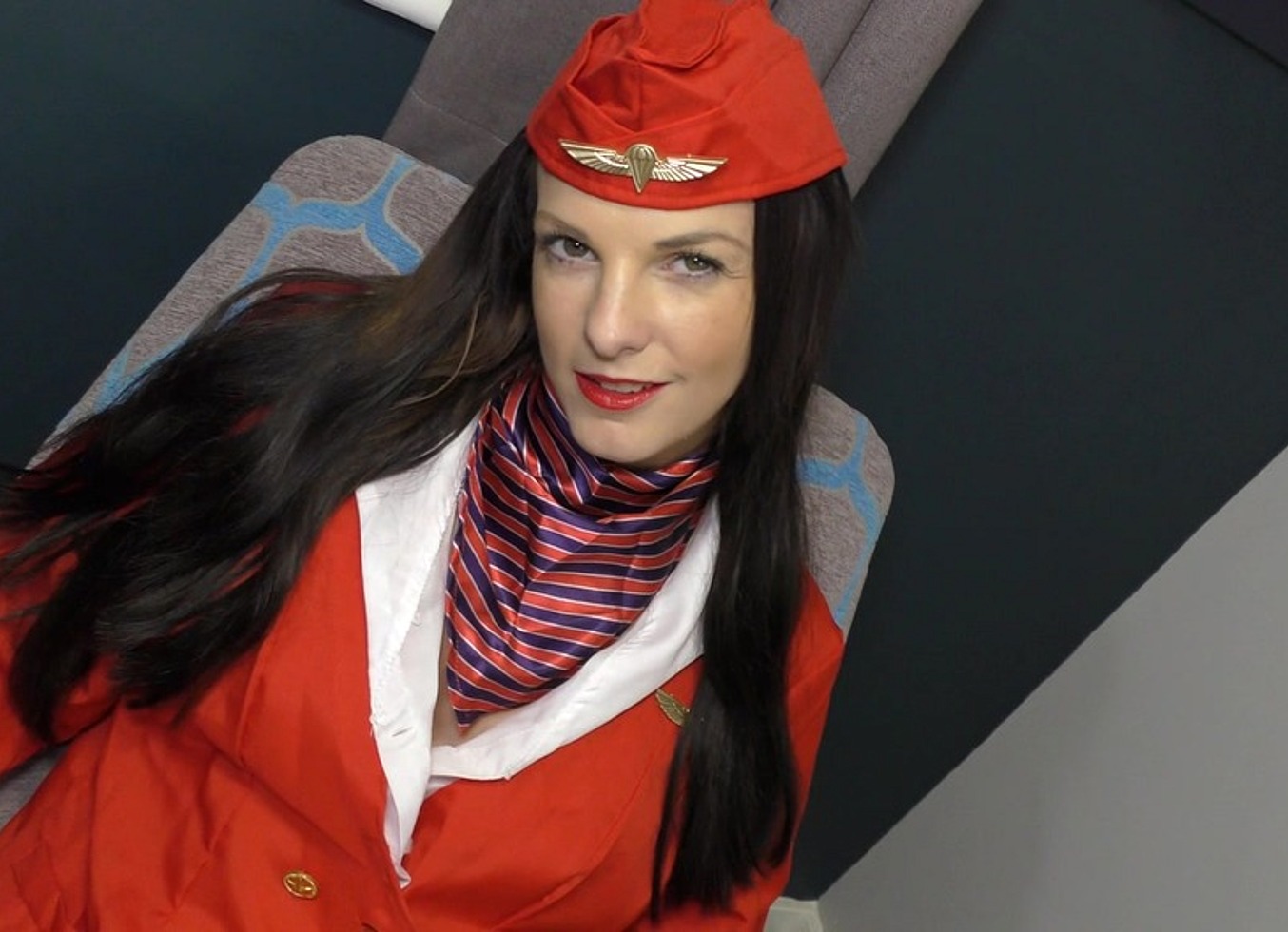 British Air Hostess Isabella Rose BBC Creampie