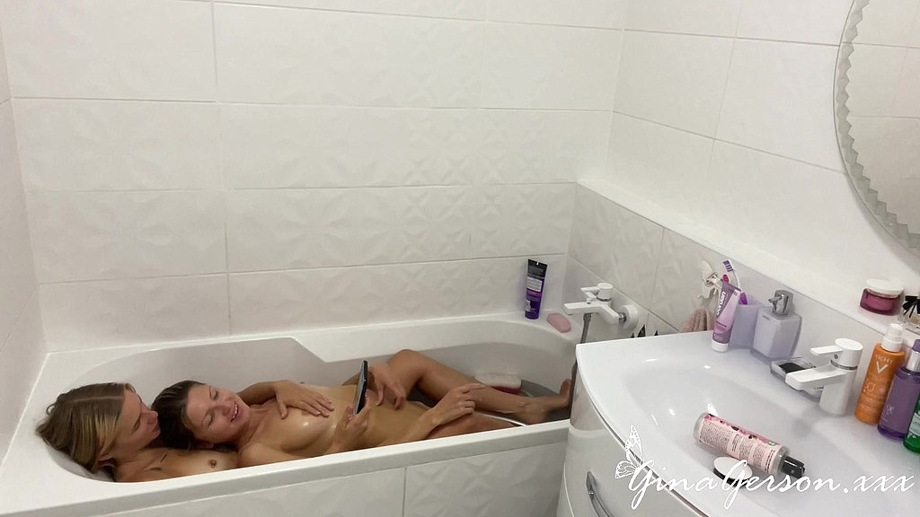lesbian bathroom time with vixen (Gina Gerson, Vixen Vanity) lesbian bathroom time with vixen (Gina Gerson, Vixen Vanity)