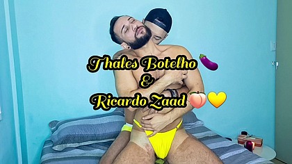 Foda completa com Ricardo Zaad,a putinha de calcinha fio dental amarelo - Video na integra