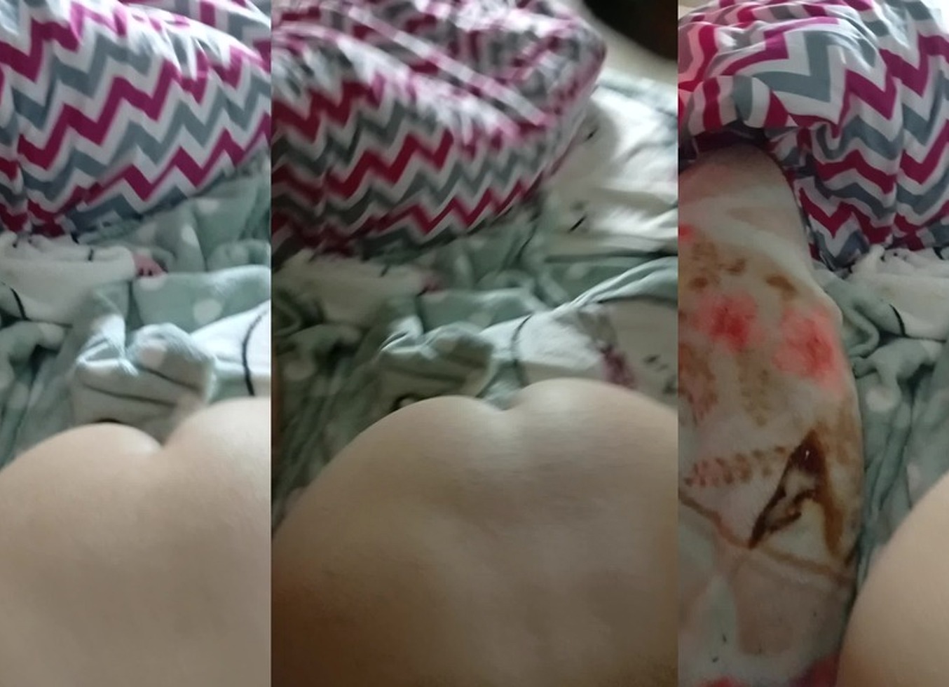 Slapping Ass With Slippers