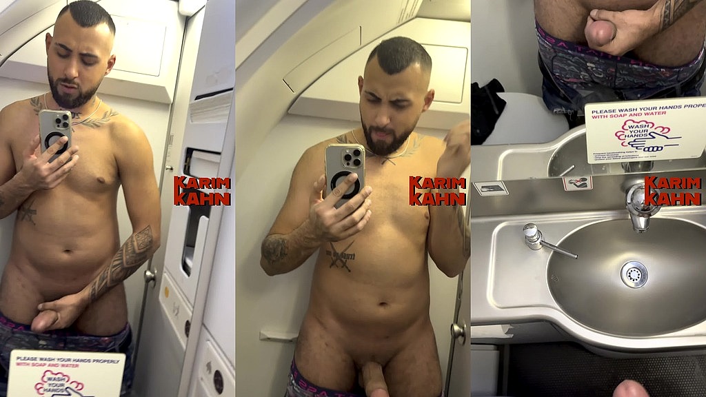 i needed to release a big load in the plane (Karim) i needed to release a big load in the plane (Karim)