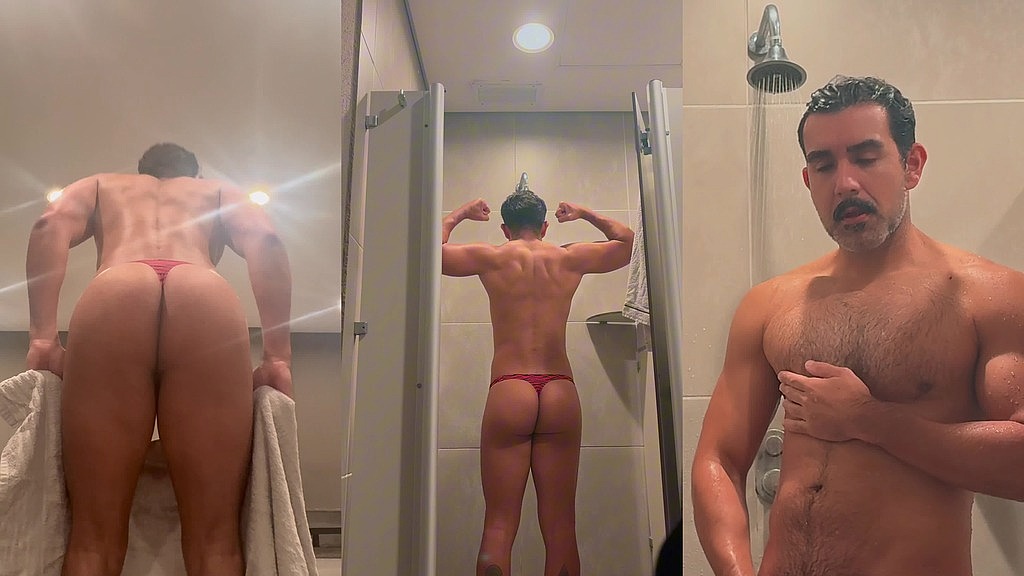 gym shower time (Daniel Sanches) gym shower time (Daniel Sanches)