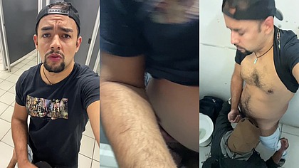 FIZERAM FILA NO WC PUBLICO PRA ME COMER