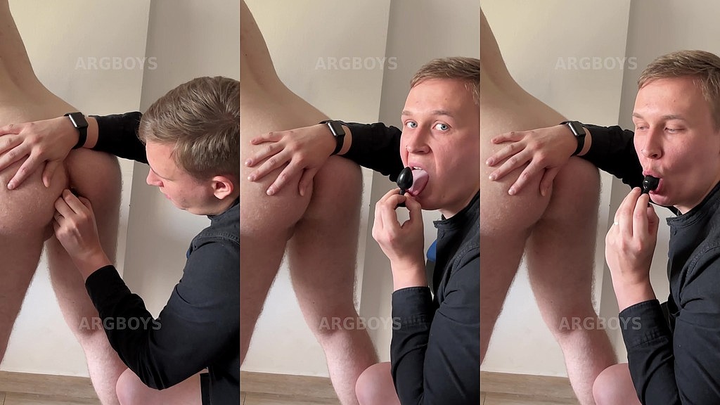 i lick buttplug after his asshole (Argboy,Kinky Arty) i lick buttplug after his asshole (Argboy,Kinky Arty)
