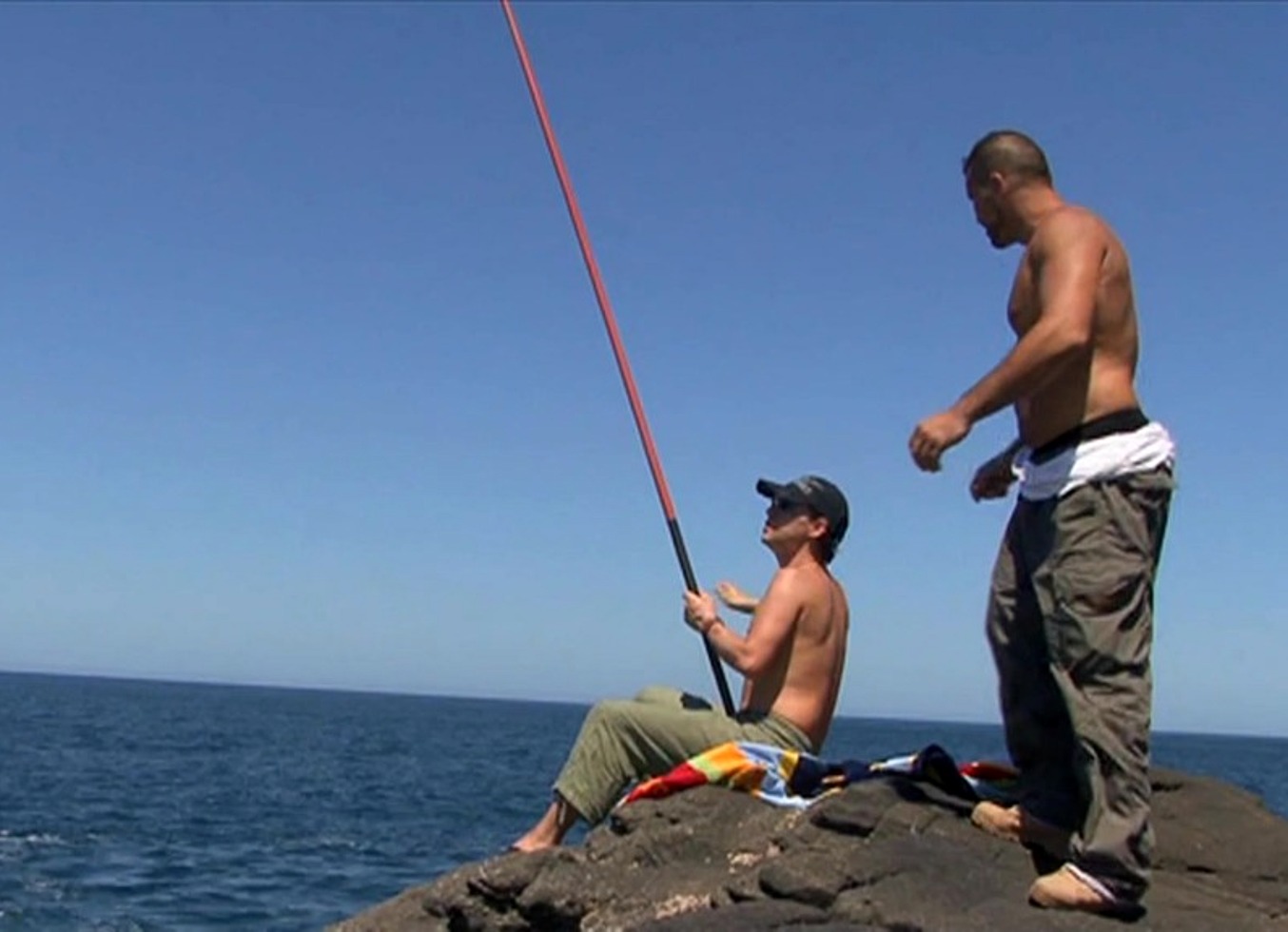 Vayana Has A Very Public Threesome On A Jetty At The Beach
