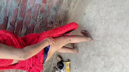 Wonderful pissing Village outside