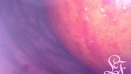 POV of the Apple entering her Ass 🍎