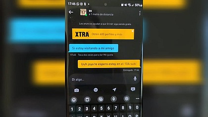 Grindr time UNA ENORME VERGA BLANCA ME ROMPE EL CULO