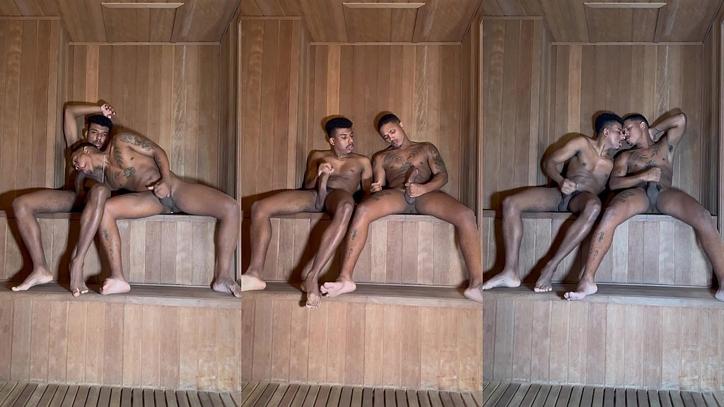 pegacao na sauna - parte ii (Brunozl, Rafael Silva) pegacao na sauna - parte ii (Brunozl, Rafael Silva)