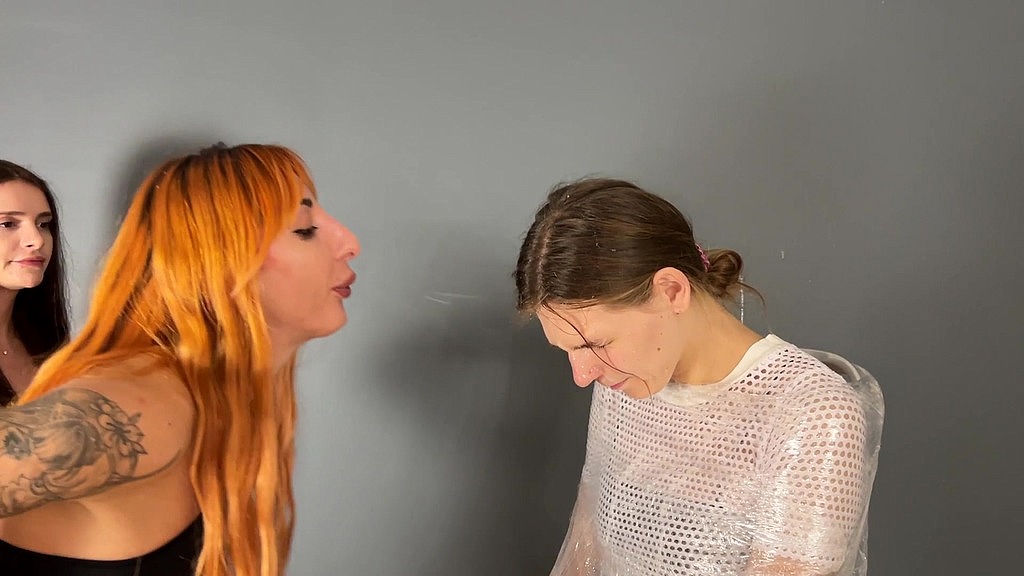 rough triple lesbian humiliation spitting in face and mouth of a mummified bitch close up (Mistress Sofi, Mistress Kira, Mistress Agma, Subby bb) rough triple lesbian humiliation spitting in face and mouth of a mummified bitch close up (Mistress Sofi, Mistress Kira, Mistress Agma, Subby bb)