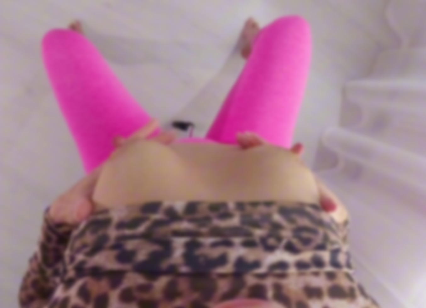 I Play With My Natural Tits - I Squeeze And Soften Them, Slobber And Caress My Big Nipples