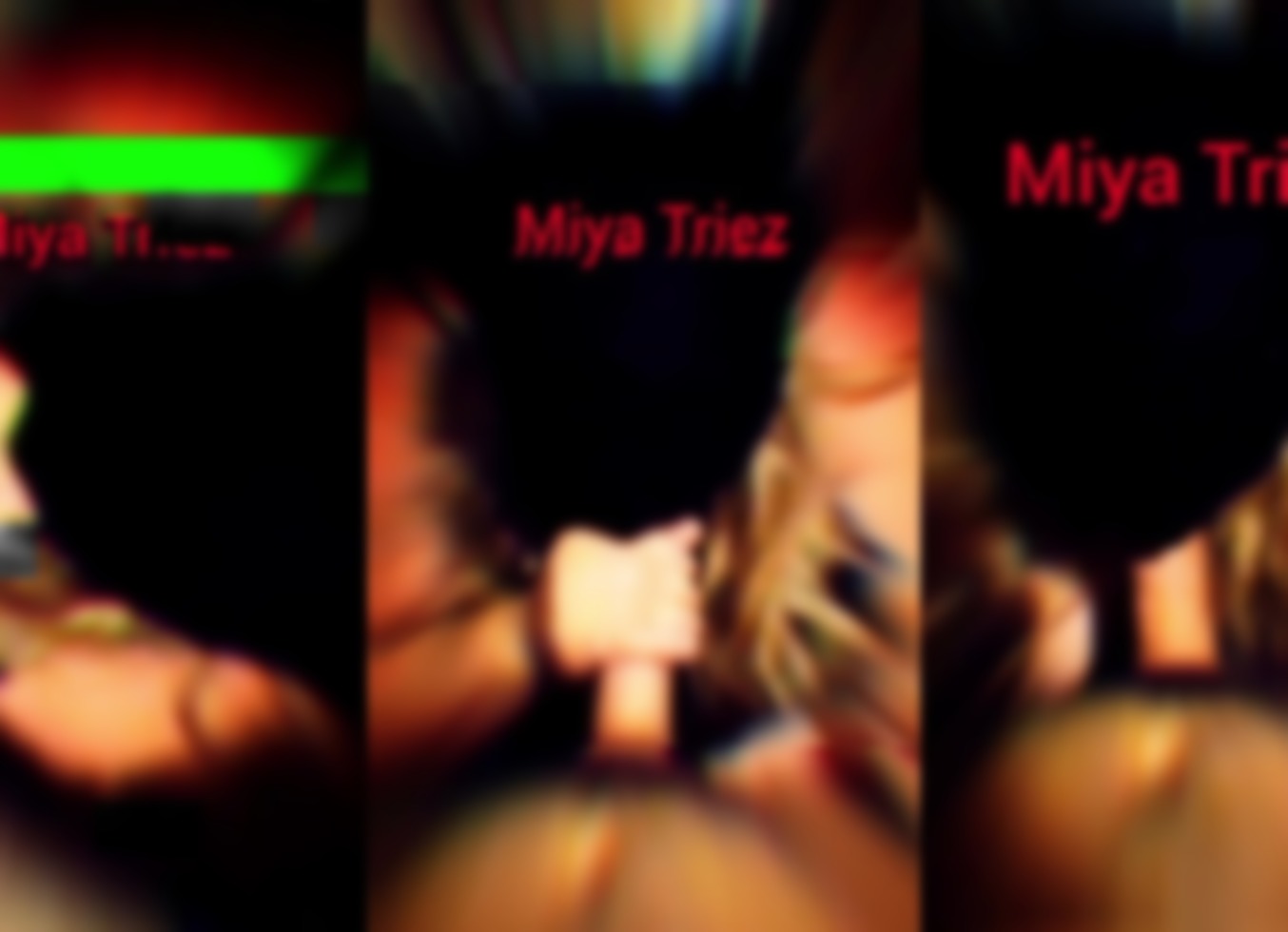 Miya Triez - Sucking Dick!