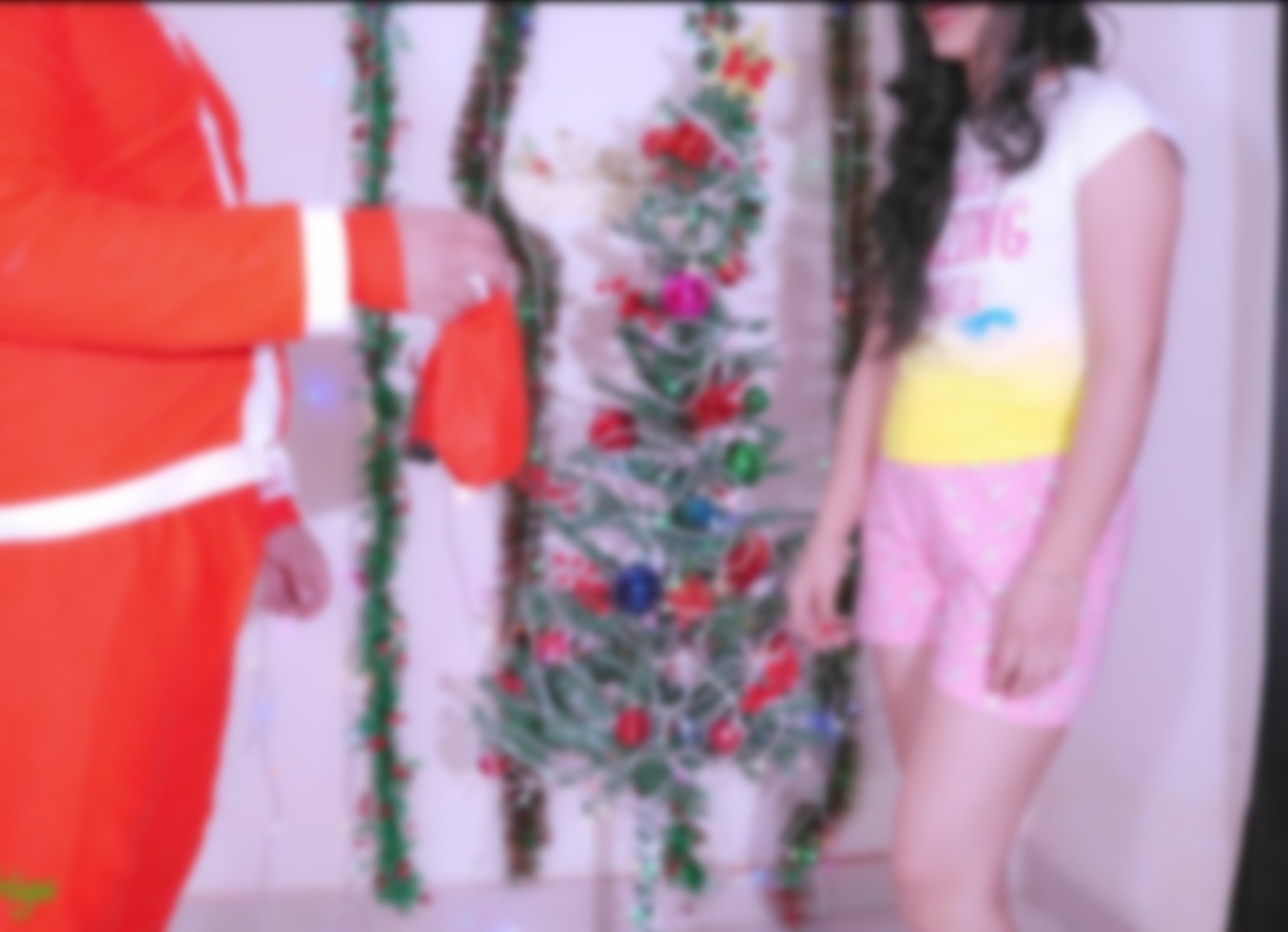 Desi Teen Priya Gets Hard Fucked From Fake Santa In Christmas