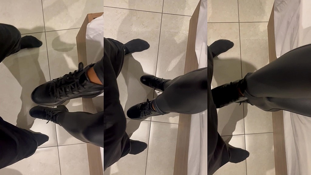 ballbusting pov boots (Hot legs) ballbusting pov boots (Hot legs)