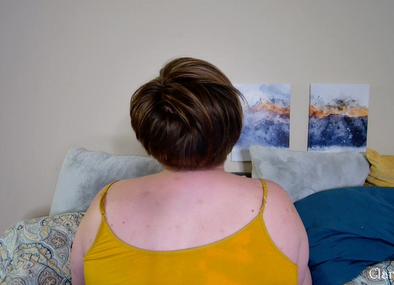 Before And After Haircut May 2025 - Brunette Short Hair Style MILF