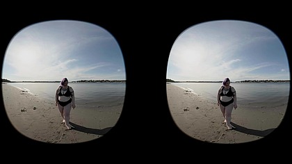 BlushTV - Quinn Carter Toes in the Sand