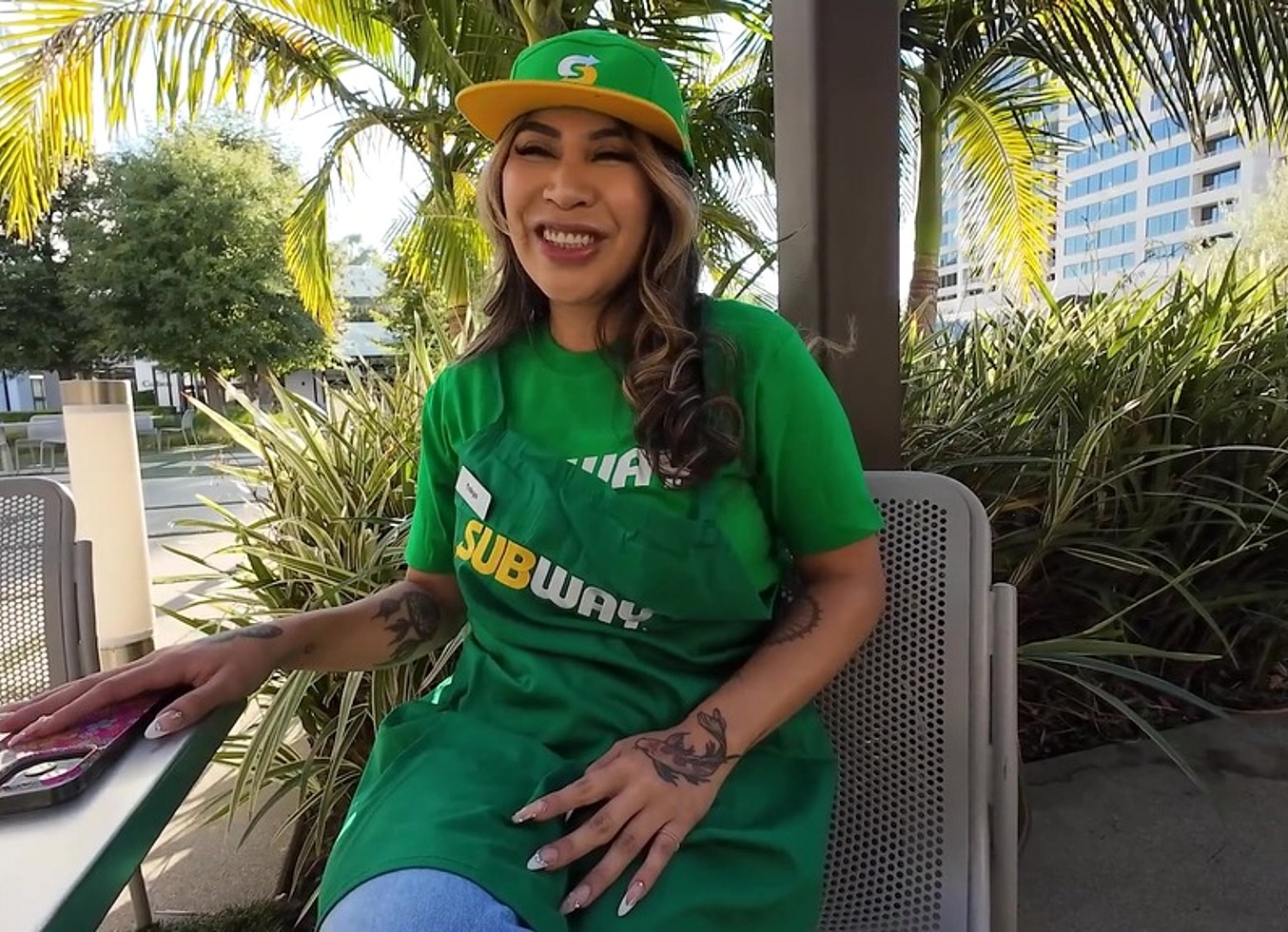 Subway Whore Takes Monster Cock Gets Covered In Cum And Goes Back To Work