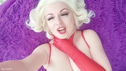 Roleplay: sexy MILF is your submissive girl, so enjoy! Hot blonde