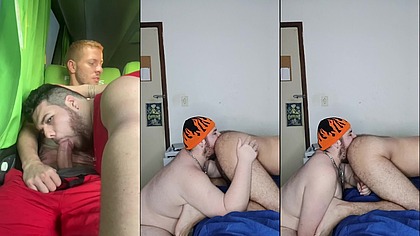 Gordo Mama Dotado No Onibus / O Hetero Deu o Rabo Peludo No Pelo (DOBRADINHA COMPLETA)