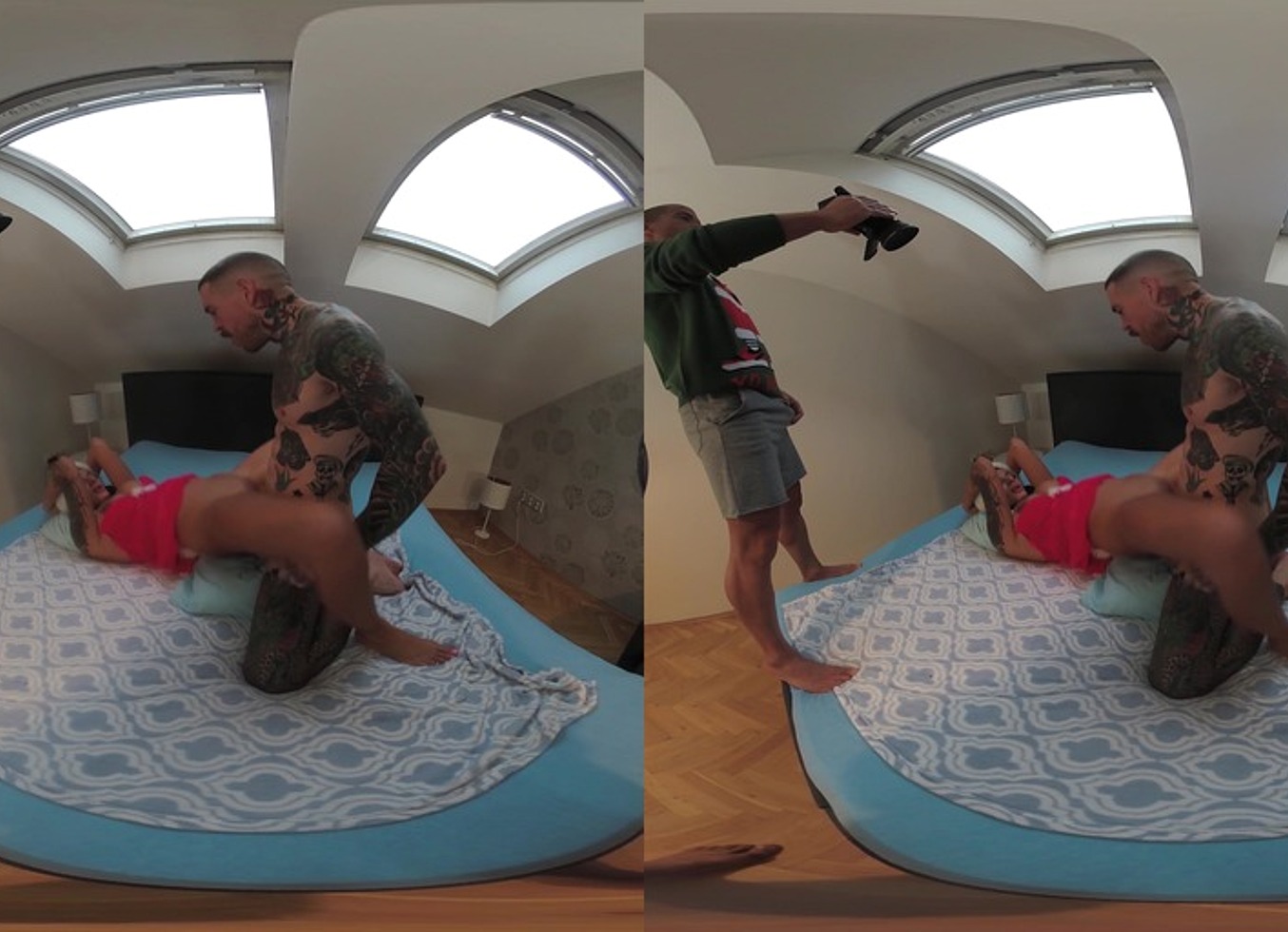 Maddy Black Part One - Squirt Machine Taboo Anal Creampie Threesome On Christmas Eve