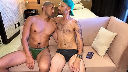 Mais de 35 minutos do gringo mexicano,Alam Herrera,tomando gostoso no cuzinho - Foda completa